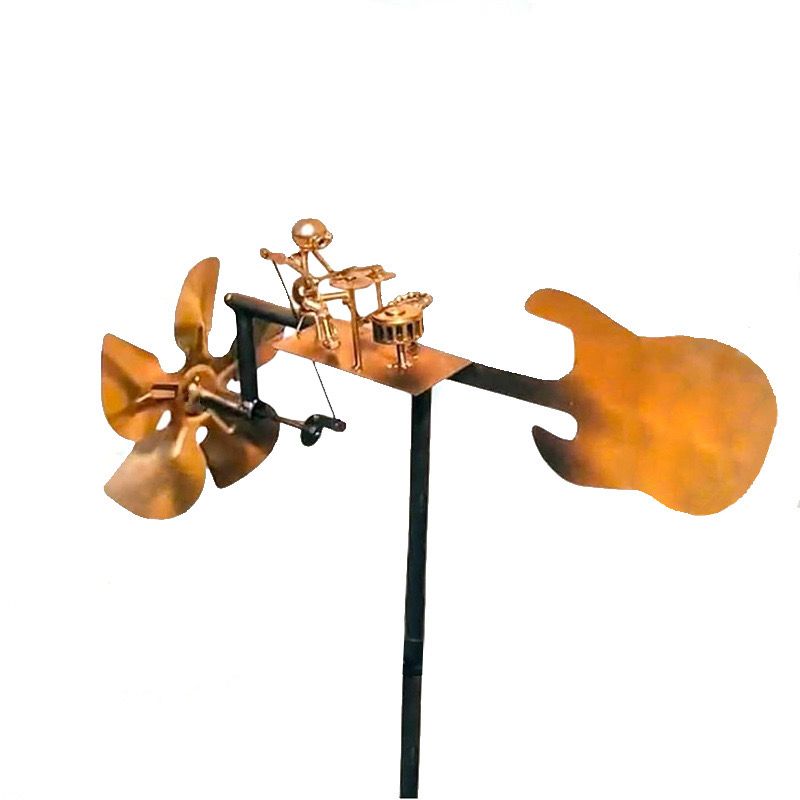 WindBeat Rockmill | Handmade Metal Music Wind Spinner