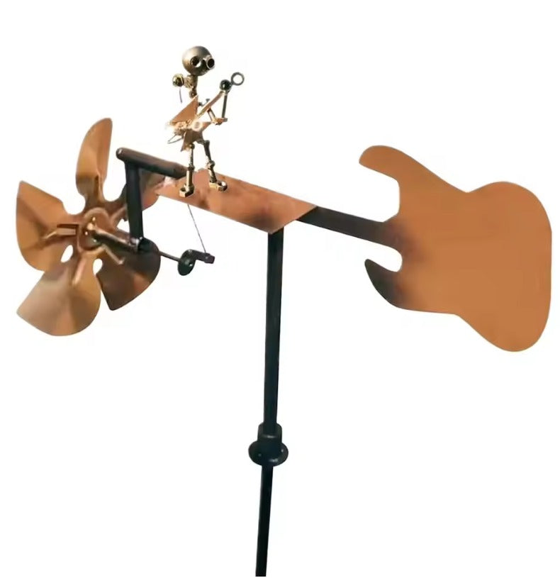WindBeat Rockmill | Handmade Metal Music Wind Spinner