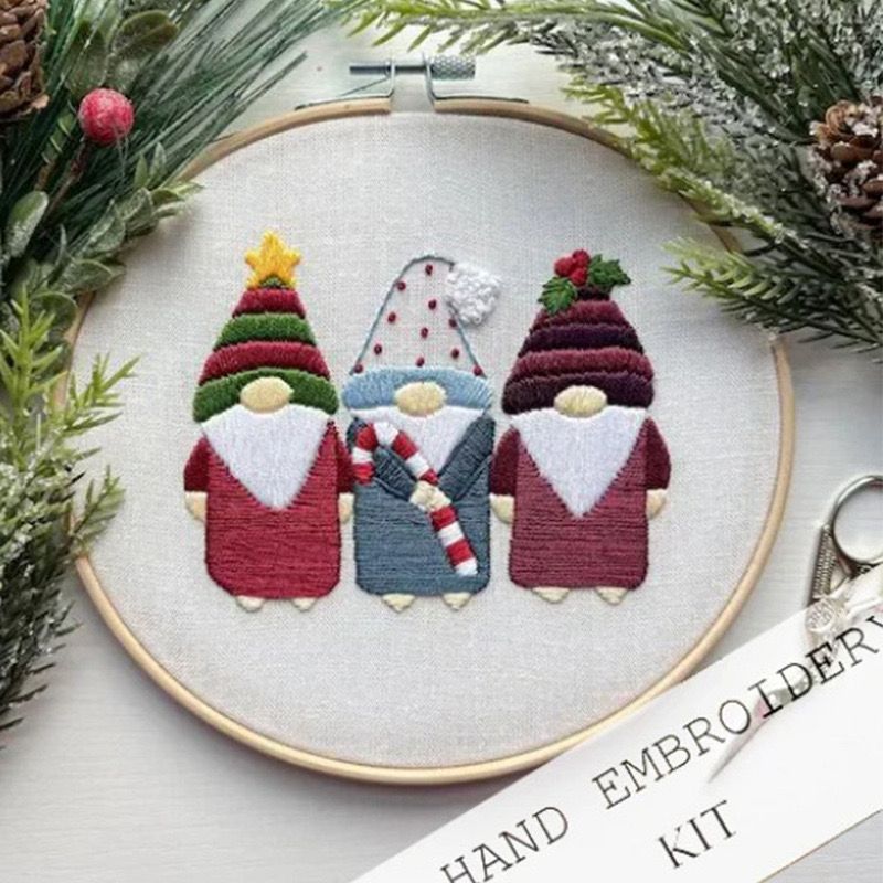 Christmas Embroidery KIT 🎄