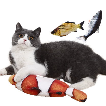 Flopping Fish Toy for Cats & Dogs