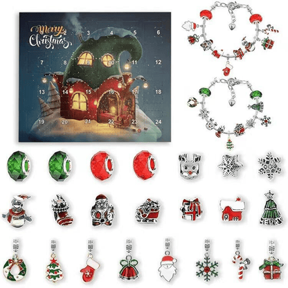 🎄 DIY 24 Days Christmas Countdown Calendar Bracelets Set 🎅🏻