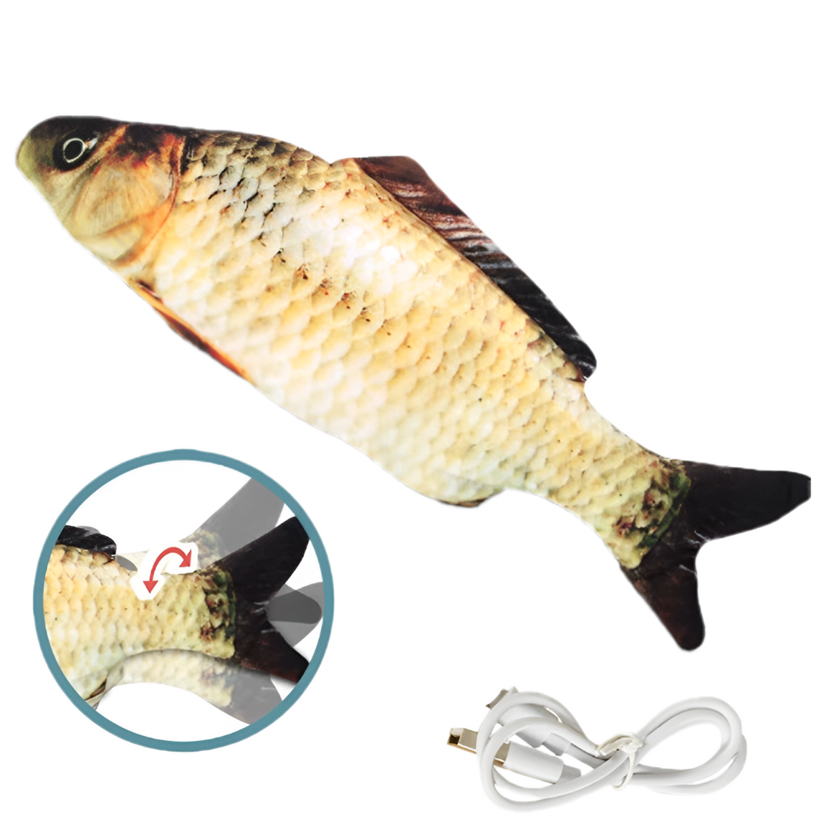 Flopping Fish Toy for Cats & Dogs