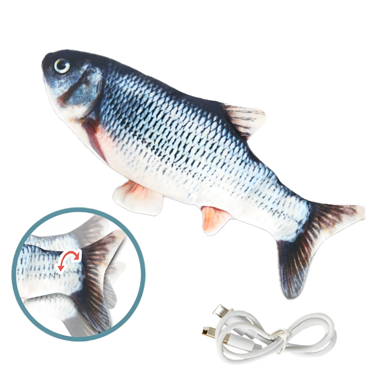 Flopping Fish Toy for Cats & Dogs