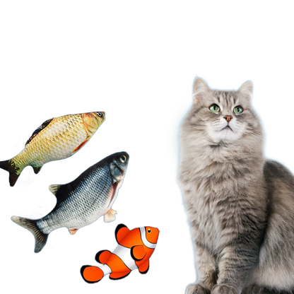 Flopping Fish Toy for Cats & Dogs