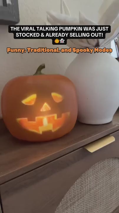 🎃 Talking & Singing Pumpkin 🎶