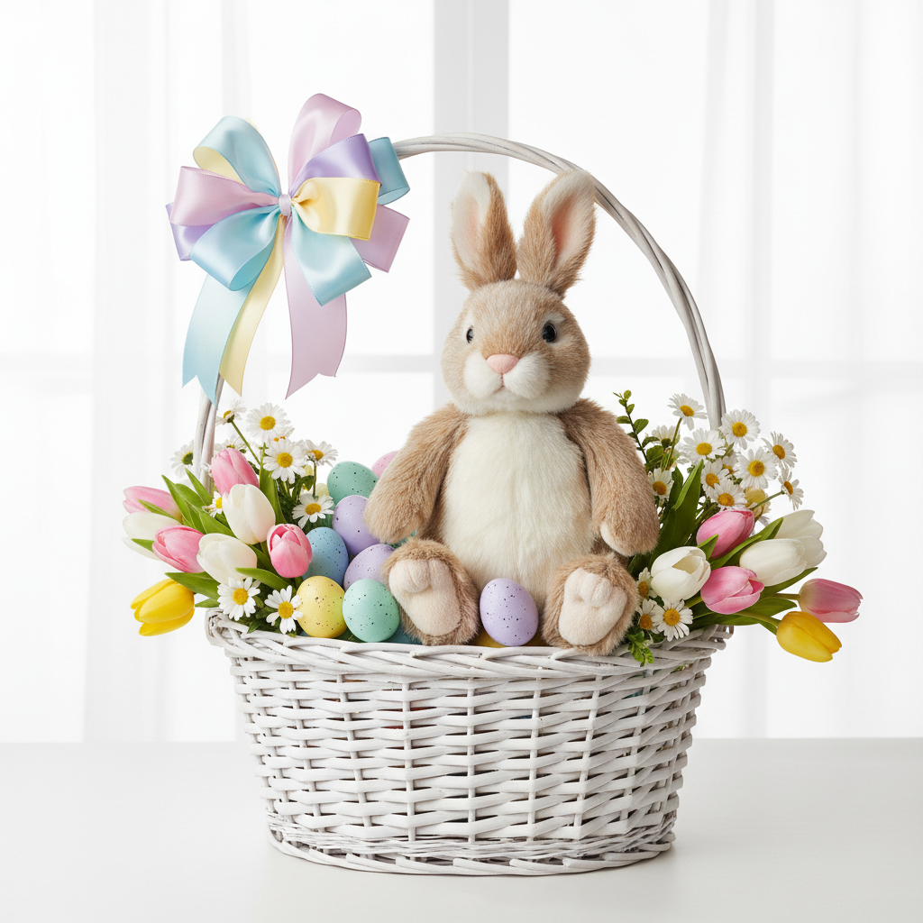 real bunny gift for easter