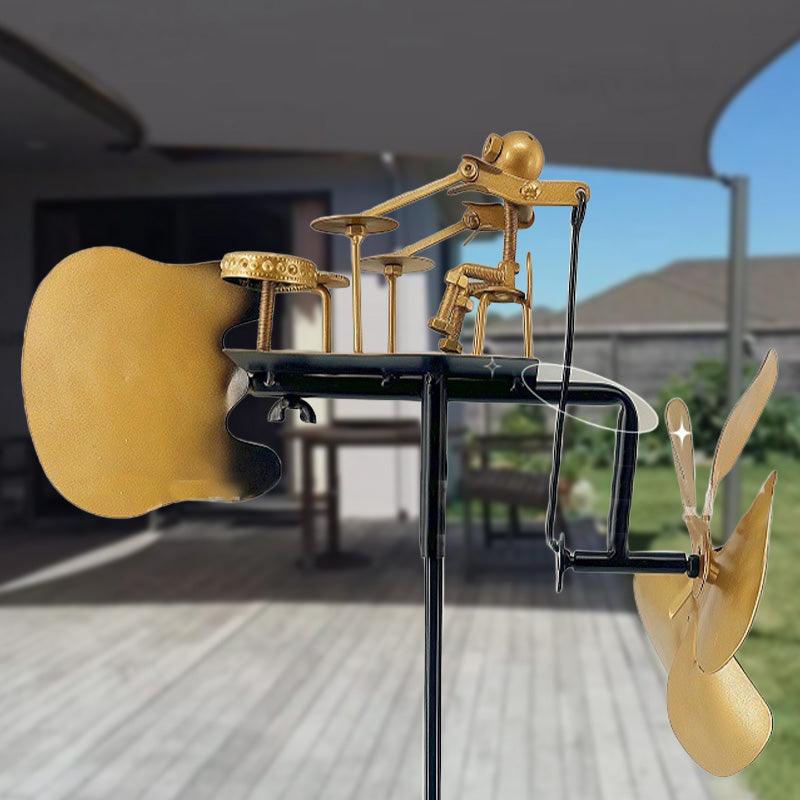 WindBeat Rockmill | Handmade Metal Music Wind Spinner