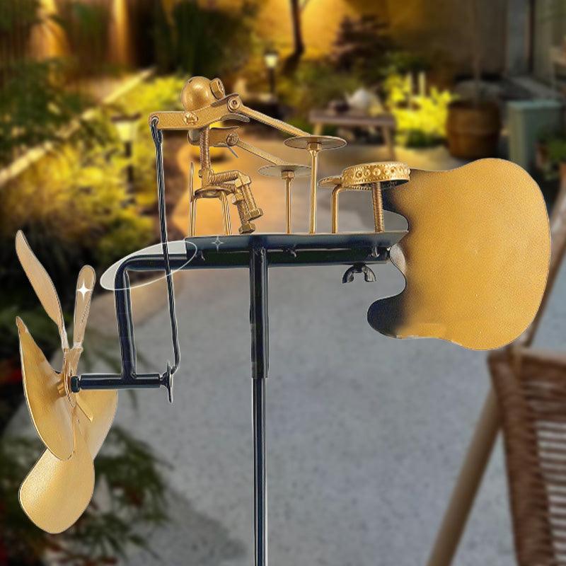 WindBeat Rockmill | Handmade Metal Music Wind Spinner