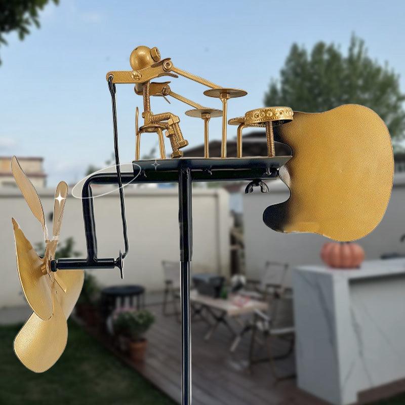 WindBeat Rockmill | Handmade Metal Music Wind Spinner