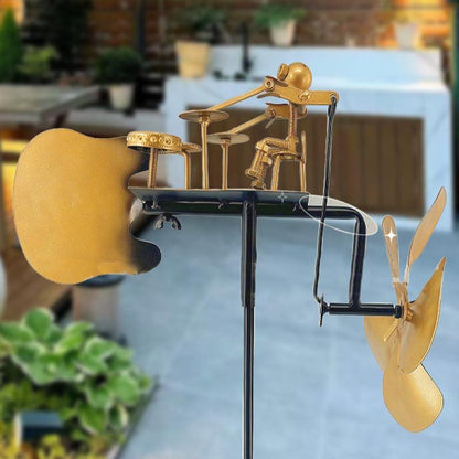 WindBeat Rockmill | Handmade Metal Music Wind Spinner